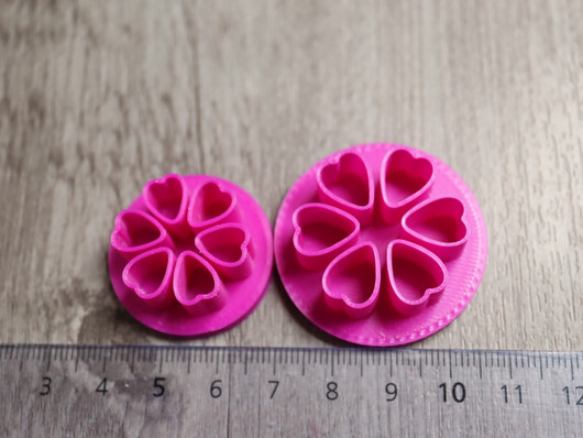 Muottisetti terälehti, 9mm/11mm, 1setti