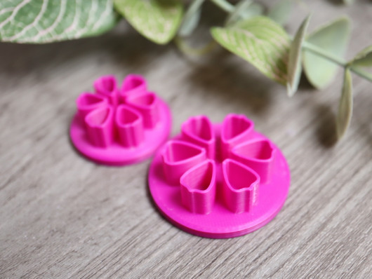 Muottisetti terälehti, 9mm/11mm, 1setti