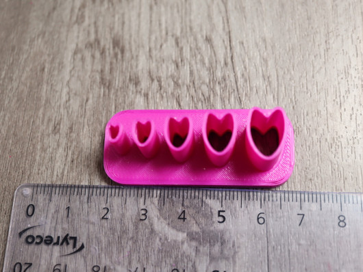 Muotti terälehti, 5mm/7mm/9mm/11mm/13mm, 1kpl