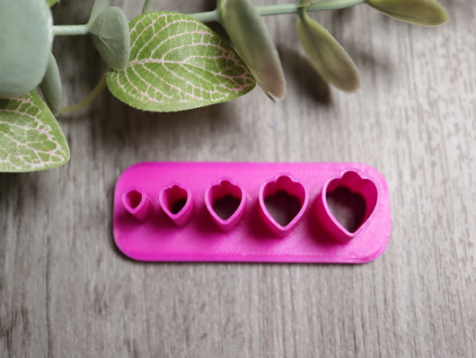 Muotti kukka, 5mm/7mm/9mm/11mm/13mm, 1kpl