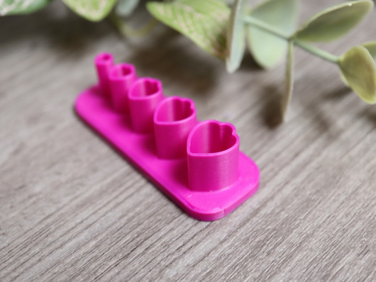 Muotti kukka, 5mm/7mm/9mm/11mm/13mm, 1kpl