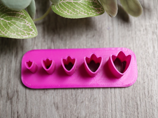 Muotti kukka, 5mm/7mm/9mm/11mm/13mm, 1kpl