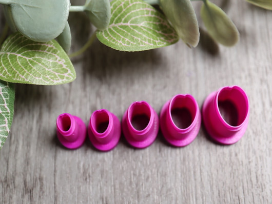 Muottisetti terälehti, 6mm/8mm/10mm/12mm/14mm, 1setti