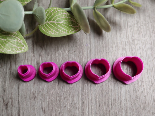 Muottisetti terälehti, 6mm/8mm/10mm/12mm/14mm, 1setti