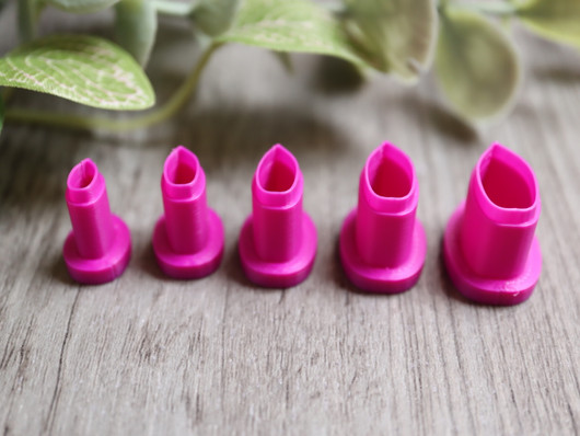 Muottisetti terälehti, 6mm/8mm/10mm/12mm/14mm, 1setti