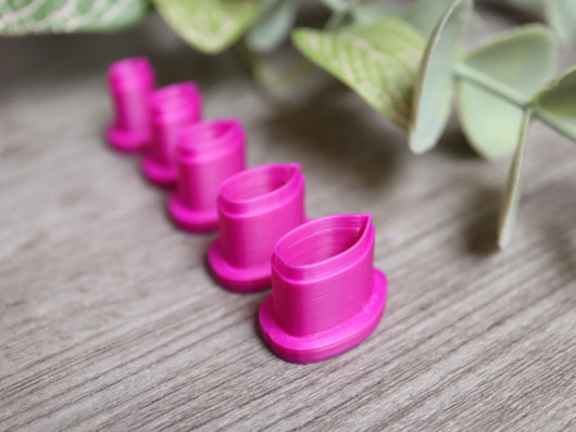 Muottisetti terälehti, 6mm/8mm/10mm/12mm/14mm, 1setti