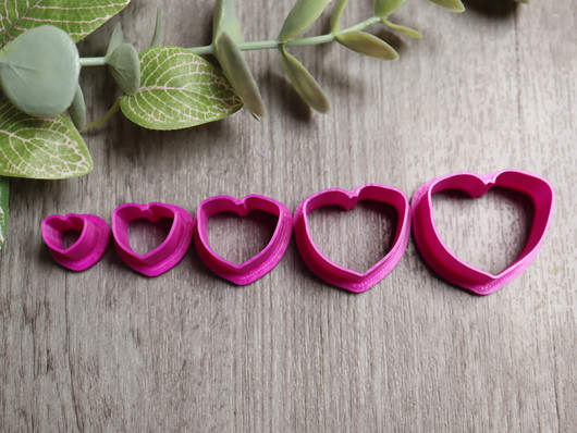 Muottisetti terälehti, 8mm/12mm/16mm/20mm/24mm, 1setti