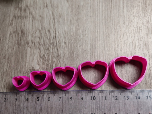 Muottisetti terälehti, 8mm/12mm/16mm/20mm/24mm, 1setti