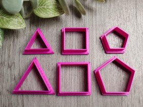 Muottisetti kuviot, 20mm/30mm, 1setti