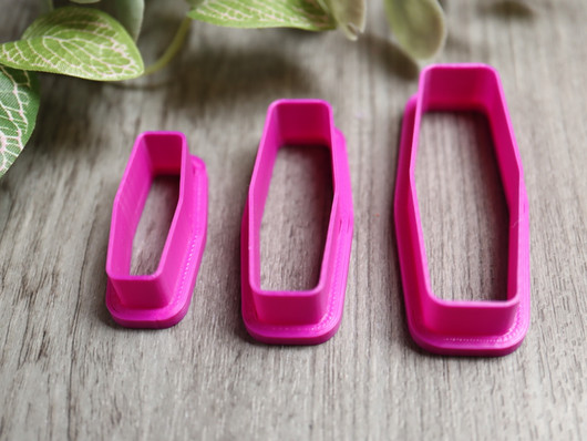 Muottisetti suorakulmio, 30mm/40mm/50mm, 1setti