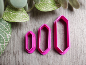 Muottisetti suorakulmio, 20mm/30mm/40mm, 1setti