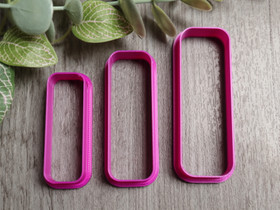 Muottisetti suorakulmio, 50mm/60mm/70mm, 1setti