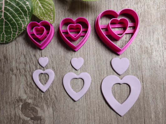 Muotti sydän, 20mm/25mm/35mm, 1kpl