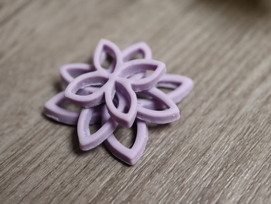 Muotti kukka, 25mm, 30mm, 35mm, 1kpl