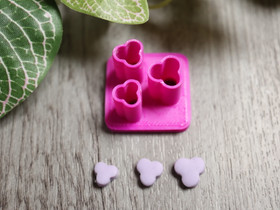 Muotti kukka, 8mm/9mm/10mm, 1kpl