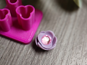 Muotti kukka, 8mm/9mm/10mm, 1kpl