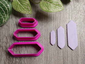 Muottisetti suorakulmio, 20mm/30mm/40mm, 1setti