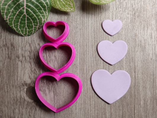Muottisetti sydän, 20mm, 30mm/40mm, 1setti