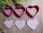 Muottisetti sydän, 30mm, 35mm/40mm, 1setti