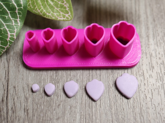 Muotti kukka, 5mm/7mm/9mm/11mm/13mm, 1kpl