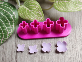 Muotti kukka, 8mm/9mm/10mm/11mm, 1kpl