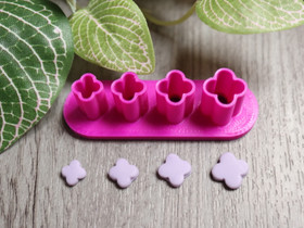 Muotti kukka, 8mm/9mm/10mm/11mm, 1kpl