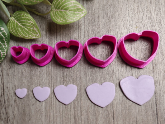 Muottisetti terälehti, 8mm/12mm/16mm/20mm/24mm, 1setti