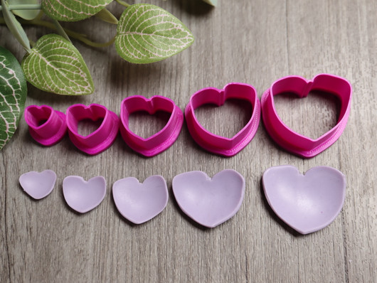 Muottisetti terälehti, 8mm/12mm/16mm/20mm/24mm, 1setti