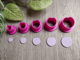 Muottisetti terälehti, 6mm/8mm/10mm/12mm/14mm, 1setti