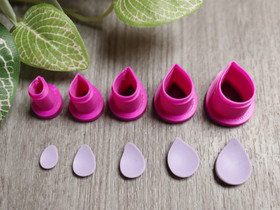 Muottisetti terälehti, 6mm/8mm/10mm/12mm/14mm, 1setti