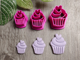 Muotti muffini, 20mm/25mm/30mm, 1kpl