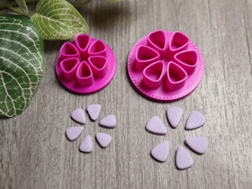 Muottisetti terälehti, 9mm/11mm, 1setti