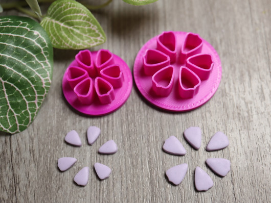 Muottisetti terälehti, 9mm/11mm, 1setti