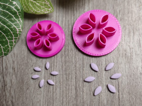 Muottisetti terälehti, 9mm/11mm, 1setti