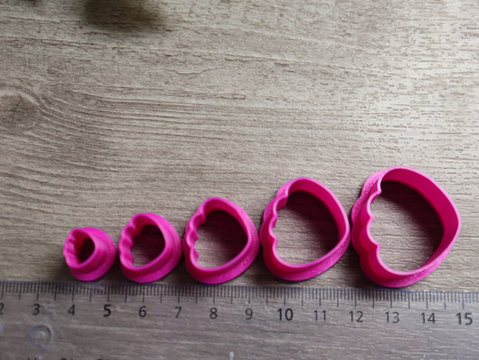 Muottisetti terälehti, 8mm/12mm/16mm/20mm/24mm