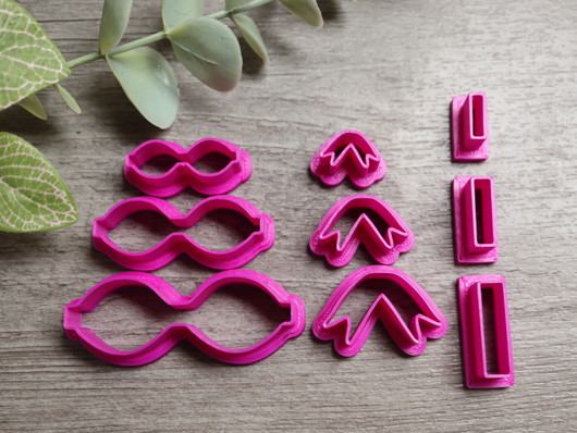 Muottisetti rusetti, 20mm/25mm/35mm, 1setti