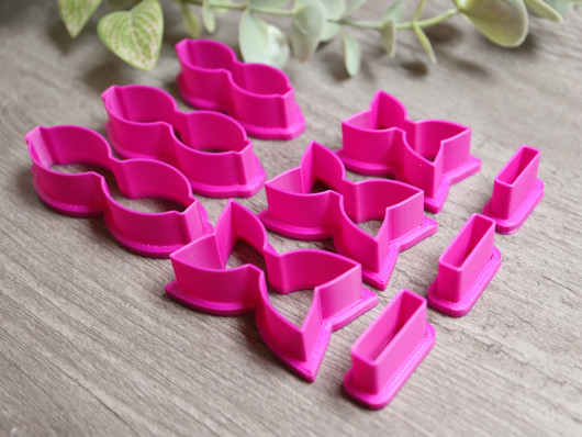 Muottisetti rusetti, 30mm/35mm/40mm, 1setti