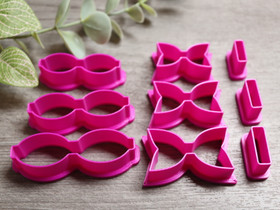 Muottisetti rusetti, 30mm/35mm/40mm, 1setti