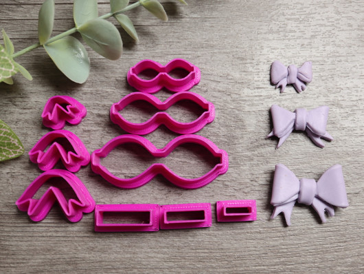 Muottisetti rusetti, 20mm/25mm/35mm, 1setti