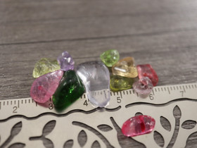 Lasihelmi särö,5-8mm, moniväri, 20kpl