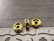 Rondelli strassi, 8mm, kulta, 20kpl