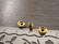 Rondelli strassi, 6mm, kulta, 20kpl