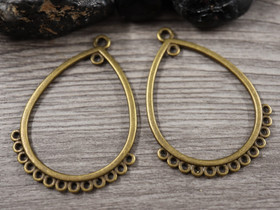 Pisarariipus/ linkki, 47x36mm, pronssi, 1kpl