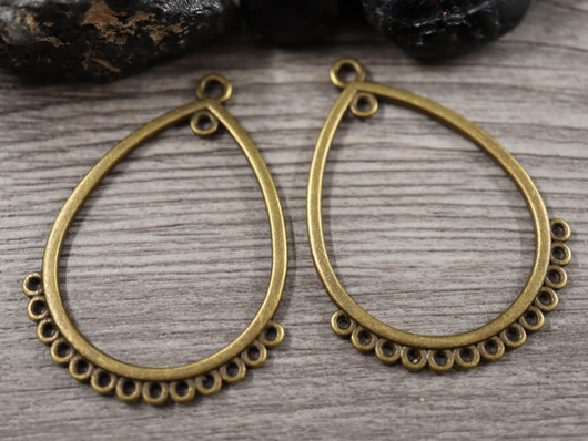 Pisarariipus/ linkki, 47x36mm, pronssi, 1kpl