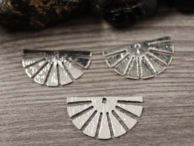 Puoliympyräriipus, 14x25mm, kromi, 1kpl