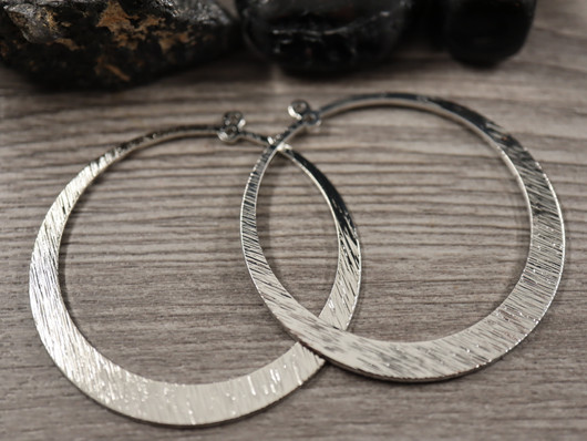 Ympyräriipus, 48x45mm, kromi, 1kpl