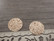 Paljetti/riipus, 20mm, ruusukulta, 1kpl