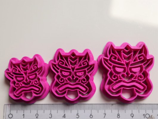 Muotti tiki, 30mm/35mm/40mm, 1kpl