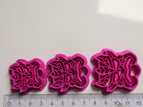 Muotti tiki, 30mm/35mm/40mm, 1kpl