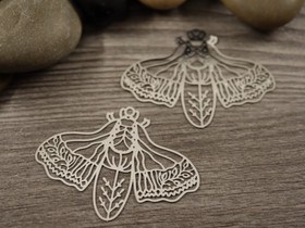 Yöperhonenriipus, 32x44mm, rst, 1kpl